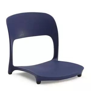 코비아 좌식의자-고정형-블루 등받이 1인 1용 휴대용 고정형 편한 어머니선물 엄마선물