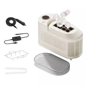 SL Nevnmoe 조리대 휴대용 소형 미니 제빙기 - 15분 만에 8개의 얼음 조각이 준비되어 있으며 자동차 전원