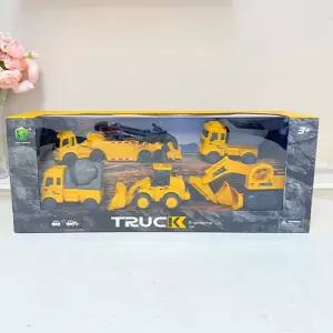 중장비 트럭 세트 대형 크레인 덤프 운전놀이 건설놀이완구
