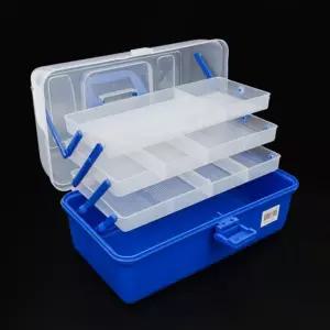 싸파 STT-7000 4단 태클 박스4단 낚시케이스 낚시용 바다 정리 루어 상자