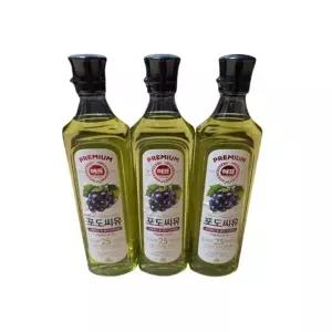 사조해표 포도씨유 900ml 3개 튀김용 부침용 볶음용 식용유