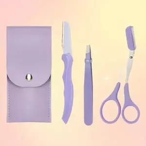 [셀러허브]눈썹정리 키트 세트 미용칼 눈썹칼 3종 예쁜눈썹 (S42209698)