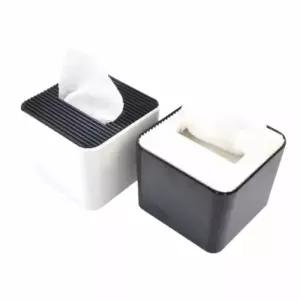 멜라민 냅킨케이스 미색 업소용휴지 꽂이 거실소품각티슈커버 곽티슈 사각 용휴지 용통 박스 인테리어 화장