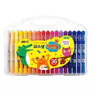 파스넷 색연필 36 초등학생 선물 준비물 재료 편한넷 넷세트 어린이 그림놀이 입학 부드러운펜 부드러운 칼