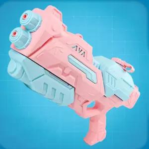 워터밤 물총 예쁜 물놀이 물총끈 1.5L대용량 워터건 어린이 미니 대형 세트 핑크색