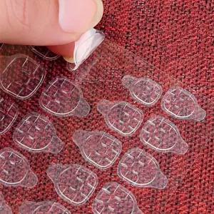 접착스티커 10매 네일 젤리 방수 양면 스츠 스톤 아트 젤스 파츠 손톱