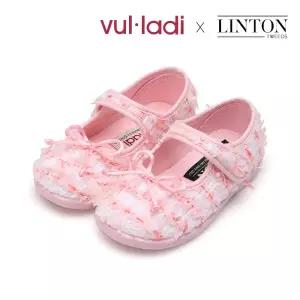 [롯데백화점]불라디 린톤트위드 메리제인 라이트 핑크 VU3119N1FL 키즈 여아구두 by 트래드후스