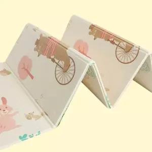 폴딩 바닥 푹신푹신 야외 접이식 소풍  생활방수 돗자리 3단 캠핑매트 나들이 피크닉매트