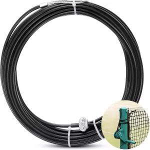 손영 47.25피트 교체 테니스 네트 케이블 배구 강철 헤드라인 코드 PVC 코팅 와이어 스트랩 42피트 코트