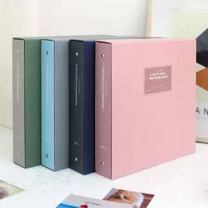 비팬시 그랑데 바인더 접착식 사진 앨범 대형 식포토북 식앨범 사진첩