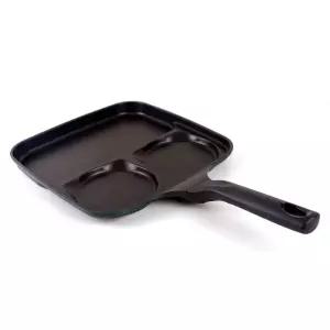 키친아트 3구 콤비팬 27cm 멀티 에그 토스트 후라이 프라이