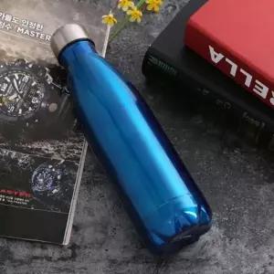 ( )스포츠물병 블루 보온병 초등 스텔라 500ml 휴대 진공 이중 캠핑 유광 중등 텀블러 사무실