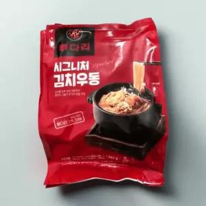 투다리 투다리김치우동 시그니처 김치우동 862g 2인분 밀키트 간편 캠핑요리