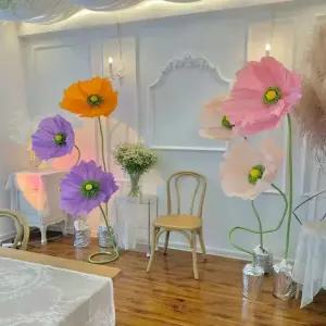 자이언트플라워 카페꾸미기 대형꽃 야외 플라워 카페소품