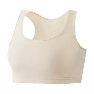 트루리즈 라텍스 스포츠 브라 탑 화이트 빅 2XL 학생중학생 노와이어 브라렛 런닝 주니어 청소년