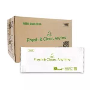 업소용 식당용 배달용 물티슈/1매용물티슈/1매용물휴지/1회사용물티슈/1회사용물휴지/1회용물수건/1회용물