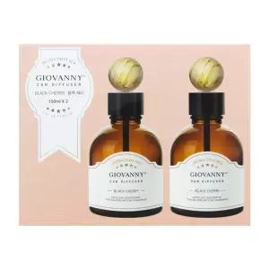 지오바니 디퓨저 블랙체리 150ml 2개입 실내방향제 탈취제 용방향제 선물 오일 이사 집들이