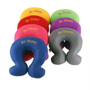 에어메쉬 목베개 대(색상랜덤)쿠션 여행 기내 기능성 여행용