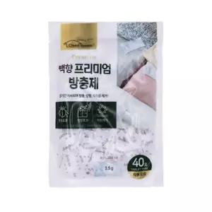 이불장 서랍장 신발장 탈취 제습 방충제 40포 5개 방향제 옷장 냄새제거제