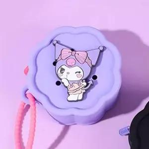 전신용 실리콘 미니 동전 지갑 컴팩트 휴대용 케이스