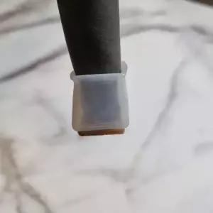 [콩심팥심]1세트 커버 캡 다리 실리콘 4개 발 사각 대형 의자