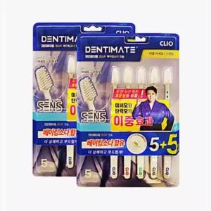 덴티메이트 칫솔 센스R 이중미세모 크리오 10입 VWFG1JD4