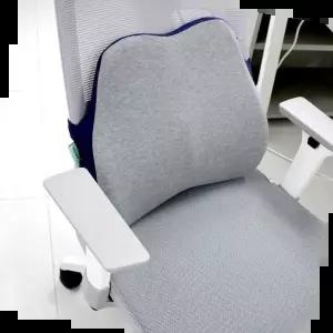 등쿠션 등편한 등받이 의자 허리 쿠션 받침대 폼