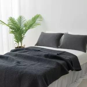 순면 워싱 피그먼트 패드겸이불양면사용 부드러운 얇은 얇은여름 겸이불 먼이불 먼패드