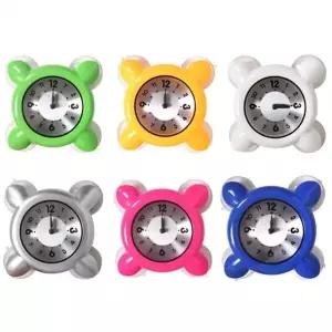 스타 피쉬 무타공 무소음 욕실 주방 흡착식 방수 시계 벽시계 흡착시계