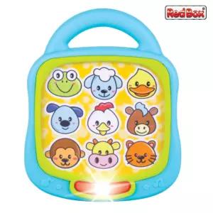 (레드박스) 동물울음소리 터치패드 (612R25605-1)멜로디완구 신생아 뉴뮤지컬달팽이 장난감 백일선물 돌선