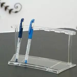 ( )필통 소품진열 볼펜꽂이 초등 화장소품 펜 화장품 화장대 붓꽂이 조립식 중등 데스크 아크릴꽂이 연필