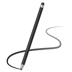 아이패드  스마트폰 태블릿 펜용 터치펜 정전식 스타일러스 이중 듀얼 실리콘 헤드 고정밀