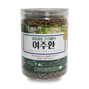 여주환 350g 정든팜 90프로 이중밀폐통 분말국산 알환 부모님선물 선물용 여주