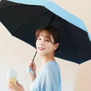 여름 자외선 차단 미니 5단 접이식 양우산 양산 겸용