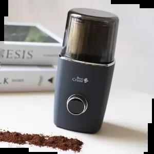 원두분쇄기 스마트 크루즈 전동 커피그라인더 다크실버