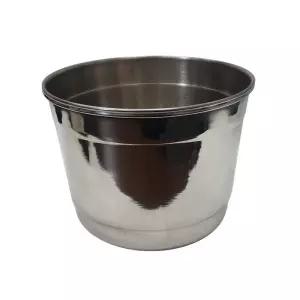 델키 업소용 디럭스 스텐 뼈통 18cm 특대 테이블 용기 조미료 국자 용통 레스 식당