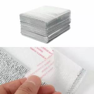 보냉 봉투 50p 35x35 은박냉 냉아이스크림포장 용기 온팩 은색 택배냉 냉파우치 냉제 일회용냉 냉백 아이스