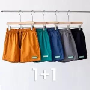 GAA N30W 여자 나일론 우븐 쇼츠 반바지 1+1여성 숏팬츠 여름 우븐츠 여성츠