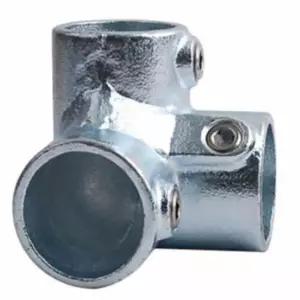 다용도 파이프클램프 실버 아시바 아아시바프 배관연결 고정 아조인트 각파이프 각연결