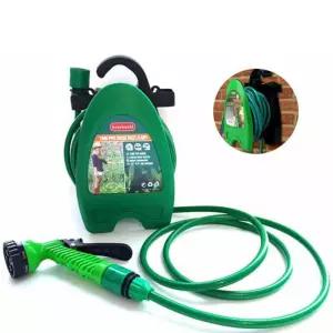 다용도 10미터 릴호스 풀세트 세차 정원 물고무호스 몰호수 베란다 고압 수도 화장실청소 청소용 용품 꼭지