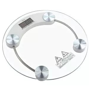 에스라인 디지털 몸무게 저울 원형 전자 체중계 180KG 실내용 기측정 가정용 체중 측정계