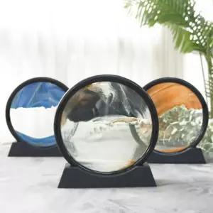 3D 모래시계 액자 소 (3color) 장식용 인테리어 테이블 선반