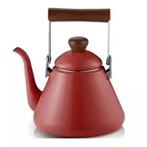 코카코 법랑 주전자 인덕션 티포트 체리 1.7L모던워터드립 주방용품감성디자인 홈카페분위기 인테리어 물주