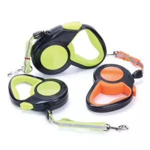 리드줄 강아지 산책 목줄 반사 야간 반려동물 3m 애견 용품 펫줄 자동 리드
