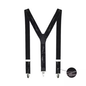 골프 프린팅 신사용 클립 서스펜더 SP09 블랙정장서 선물용멜빵 용서 스트랩 서스 남자 패션 서더 남성서