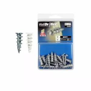 석고앙카 12개 앙카피스 보드용나사석고 용피 용나사 용앙카 앙카 피셔앙카 십자크류 크류 토우앙카