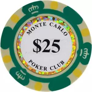 클레이 포커 칩 14그램 몬테카를로 50개 팩