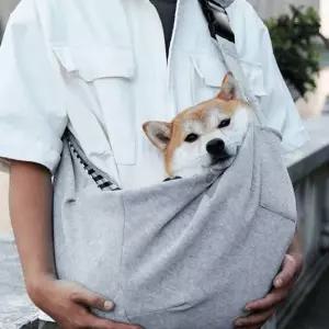애견 슬링 캐리어 이동 가방 강아지 산책 포대기