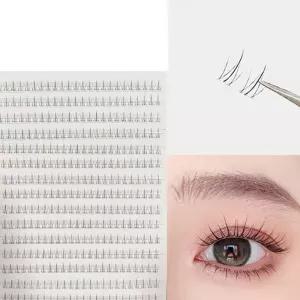 여성 인조 붙이는 예쁜 속눈썹 15줄불꽃아래펌 연장 글루 재료 전문가 손연장 일회용 인형