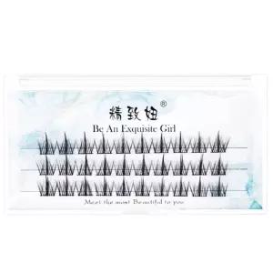 여성 인조 붙이는 예쁜 속눈썹 셀프 시크1012mm혼합펌 연장 글루 재료 전문가 손연장 일회용 인형